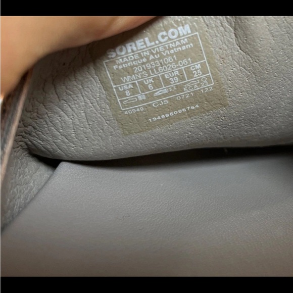 Sorel Women's ROAMING EASY SLIDES Sandals Shoes Size 8‎ GREY/SEA SALT - Picture 8 of 8